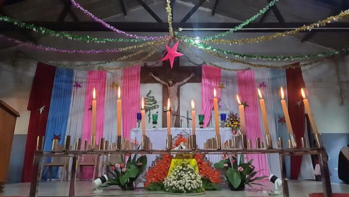 Gangarampur's Catholic Church