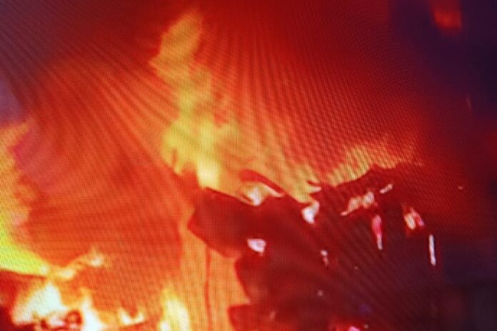 Fire at New Alipure