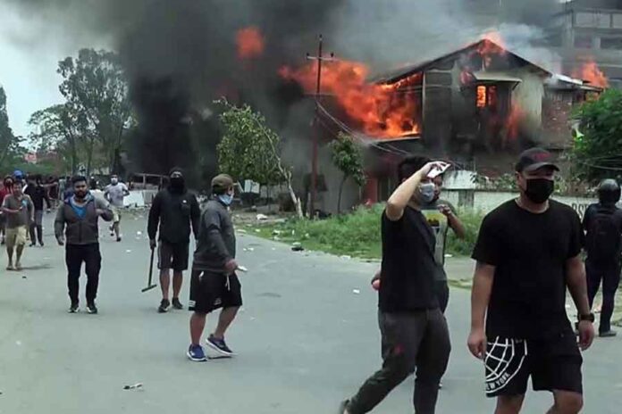 Tension in Manipur