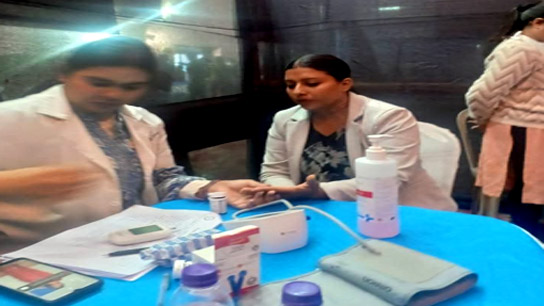 Ward No. 17 of Siliguri held a health check-up camp