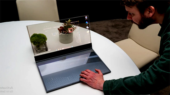 Lenovo ThinkBook Transparent Display