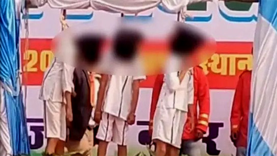 Children were literally being hanged in school plays on Republic Day