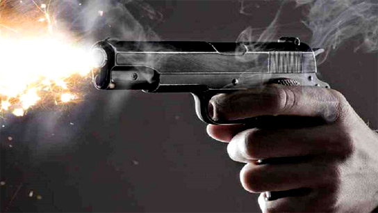 Shots were fired at the liquor party