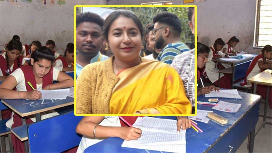 Darjeeling district president Papia Ghosh greeted the students in this way