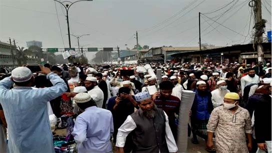 বাংলাদেশে বিশ্ব ইজতেমায় ড্রোন বিস্ফোরণ