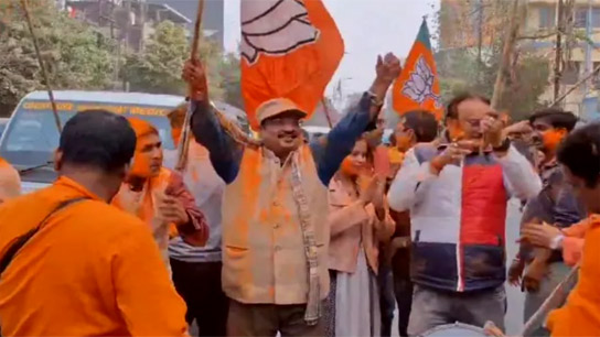 BJP's victory rally in Siliguri