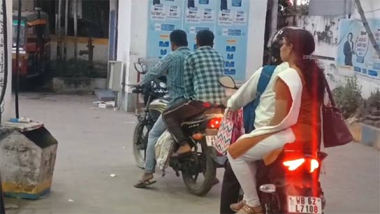 South Dinajpur Balurghat traffic instructions ignore