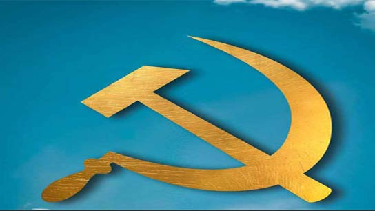 CPIM faces controvarcy over changing of party's facebook DP in blue and white background replacing red