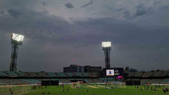 Rain is in the forecast for this match