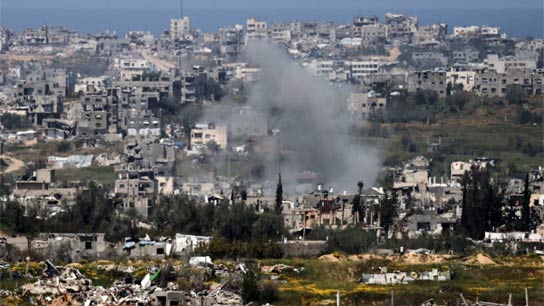 The Israeli army has ordered Palestinian refugees to evacuate the Rafah refugee camp immediately