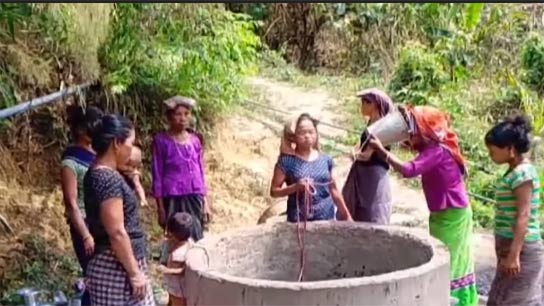 Suffering for drinking water