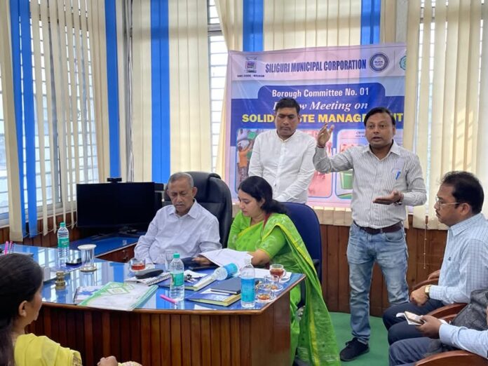 A discussion meeting on solid waste management