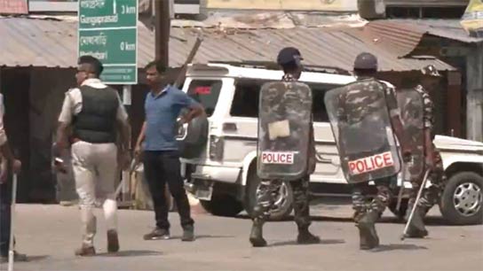 BJP has staged protests in various parts of the district over this incident
