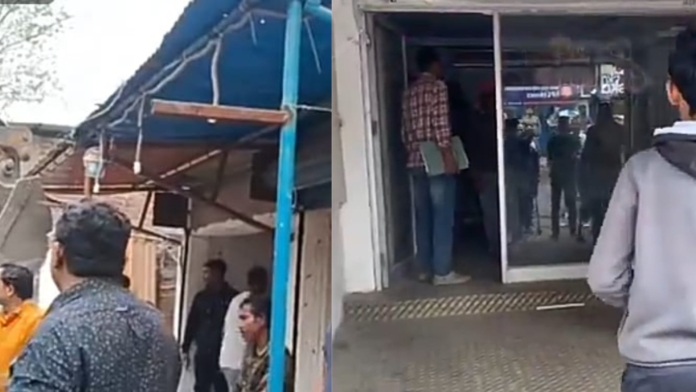Siliguri Municipality launches drive against illegal construction on Nivedita Road, Siliguri