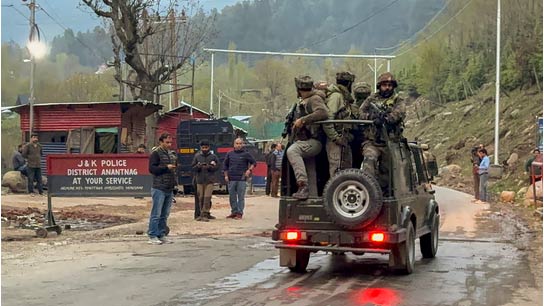Few attacker attack on tourists, arrived in Pahalgam few days back