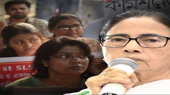 Mamata Banerjee will attend program of Deprived Teachers Association at Netaji Indoor Stadium on Monday