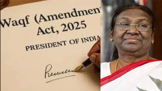 President Droupadi Murmu Gives Nod, Waqf Amendment Bill is now Act