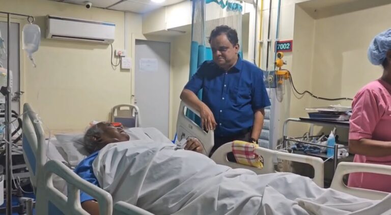 Dum Dum MP suddenly falls ill on stage