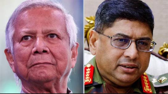 Bangladesh Army Chief General Waker Uz Zaman Gives Stern Message to Interim Govt Head Muhammad Yunus