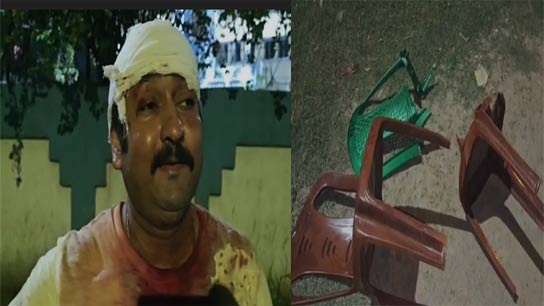 Allegedly, shots were fired at a Trinamool leader