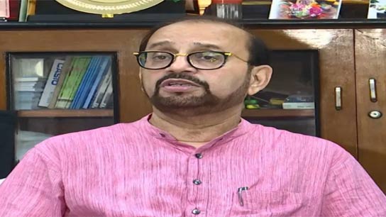Deputy Mayor Atin Ghosh in an emergency meeting