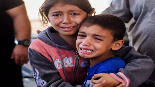 14000 children might die in Gaza if sufficient aid does not reach, says Tom Fletcher,