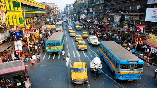 9 percent of the buses operating in Kolkata and its suburbs are running without CF