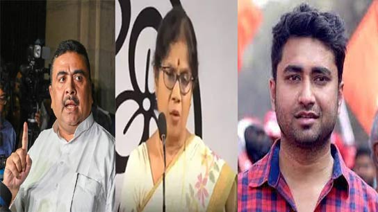 Trinamool alleges that Subhendu raised the slogan 'Hindustan Murdabad'