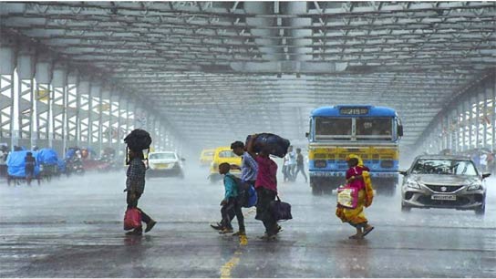 Intermittent rain and storms will continue on Saturday and Sunday