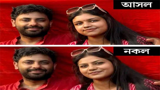 Jyoti Malhotra's face was set with AI effect in the photo of a young SFI activist