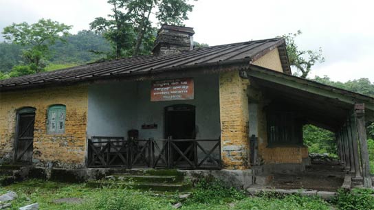 Leaving her 16-month-old baby girl with her mother, she comes to the post office every morning