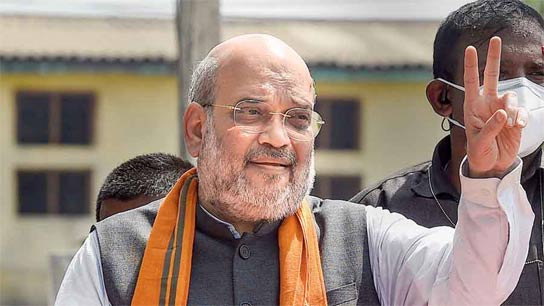 Amit Shah Arrived in Kolkata After Narendra Modi Visit