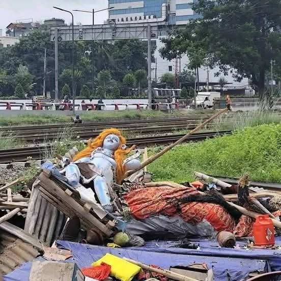 Durga Mandir Demolished in Bangladesh's Dhaka