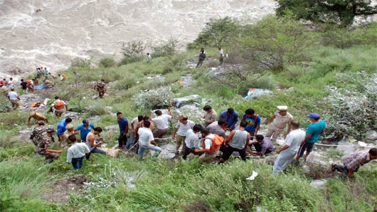 Bus Fell in Alakananda River Near Uttarkhand's Rudraprayag, 1 dead, 10 missing