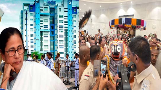 The temple of Lord Jagannath Dev was inaugurated in Digha on the day of Akshaya Tritiya