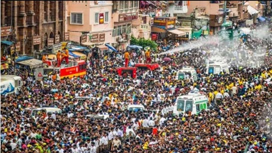 At Least 3 Dead, 10 injured After Stampede took Place Near Jagannath's Chariot in Gundicha Temple