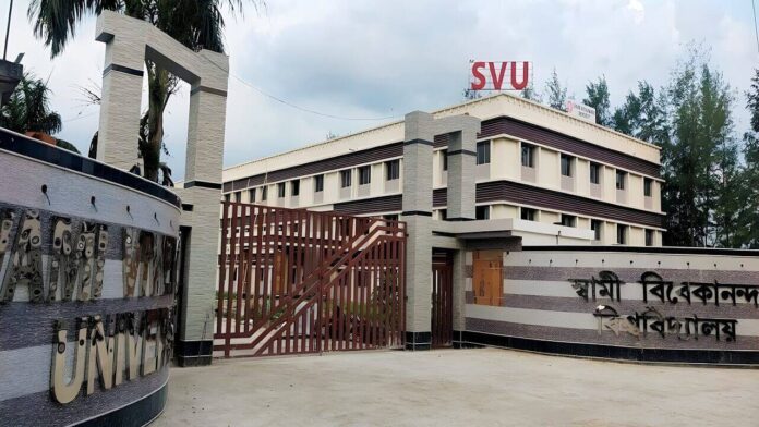 Swami Vivekananda University, which is working 24 hours a day to build this generation