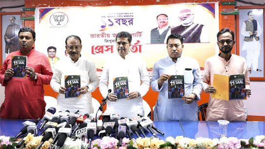 "India is the fourth largest economy in the world today," said Chief Minister Manik Saha