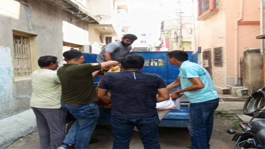 Police recover three injured persons in same family