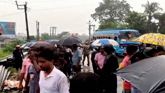 Tragic road accident occurred in Arambagh