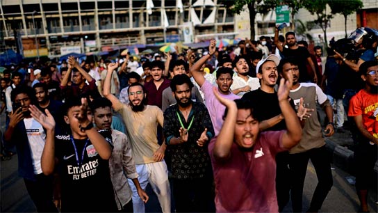 Bangladesh Students Protest After Education Department Halts HSC Exams