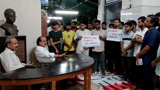 Bankura medical College, Students Demands Resignation of HOD