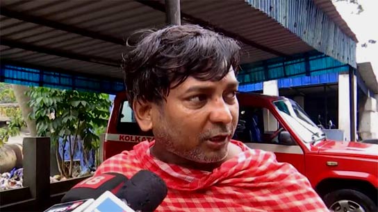 Allegations of attack on Biswajit Sarkar, the brother of BJP worker Abhijit Sarkar, who died in post poll violence