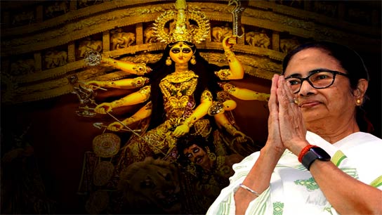 CM Mamata Banerjee announced a grant of one lakh 10 thousand rupees each to Durga Puja committees this year