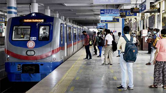 Kolkata metro is not running kavi subhash