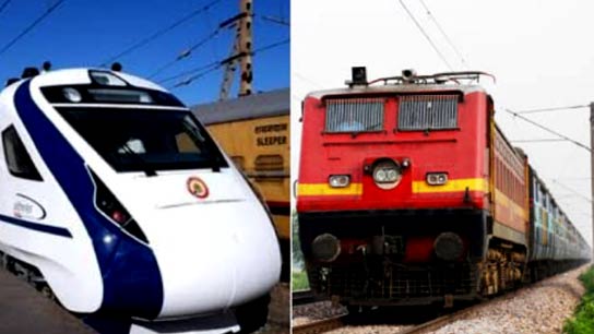 Angry passengers were seen standing at NGP to catch Vande Bharat