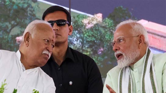 Mohan Bhagwat's hint at retirement at the age of 75 has once again stirred up a new controversy