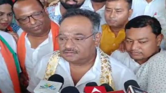 Newly elected state BJP president Shamik Bhattacharya sets foot in North Bengal