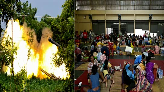 Thailand Warns of War with Cambodia as 138,000 Flee Fighting