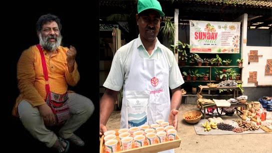 Now even local people are coming to Sunday Haat